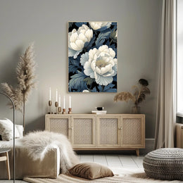Floral Elegance Wall Art Print for Home Decor