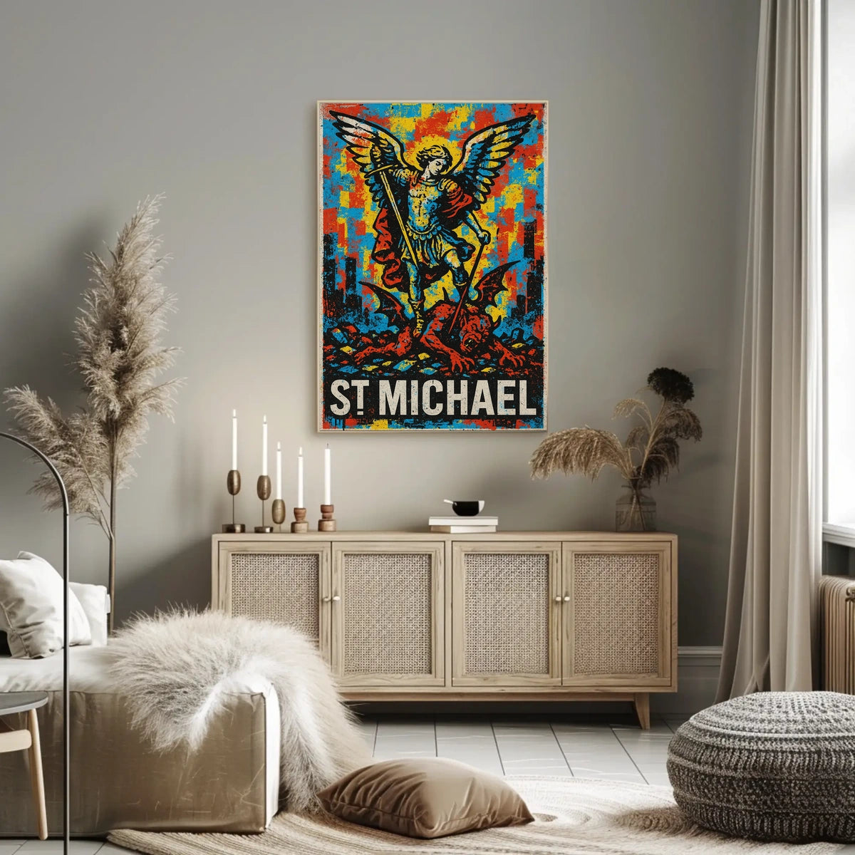 St Michael Poster