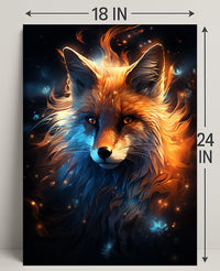 Enchanted Fox Poster PosterGoat
