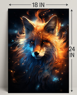 Enchanted Fox Poster PosterGoat