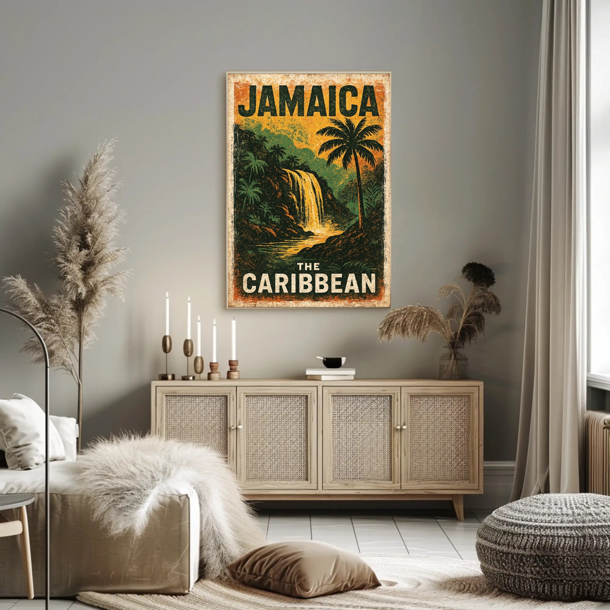 Jamaica The Caribbean Poster PosterGoat