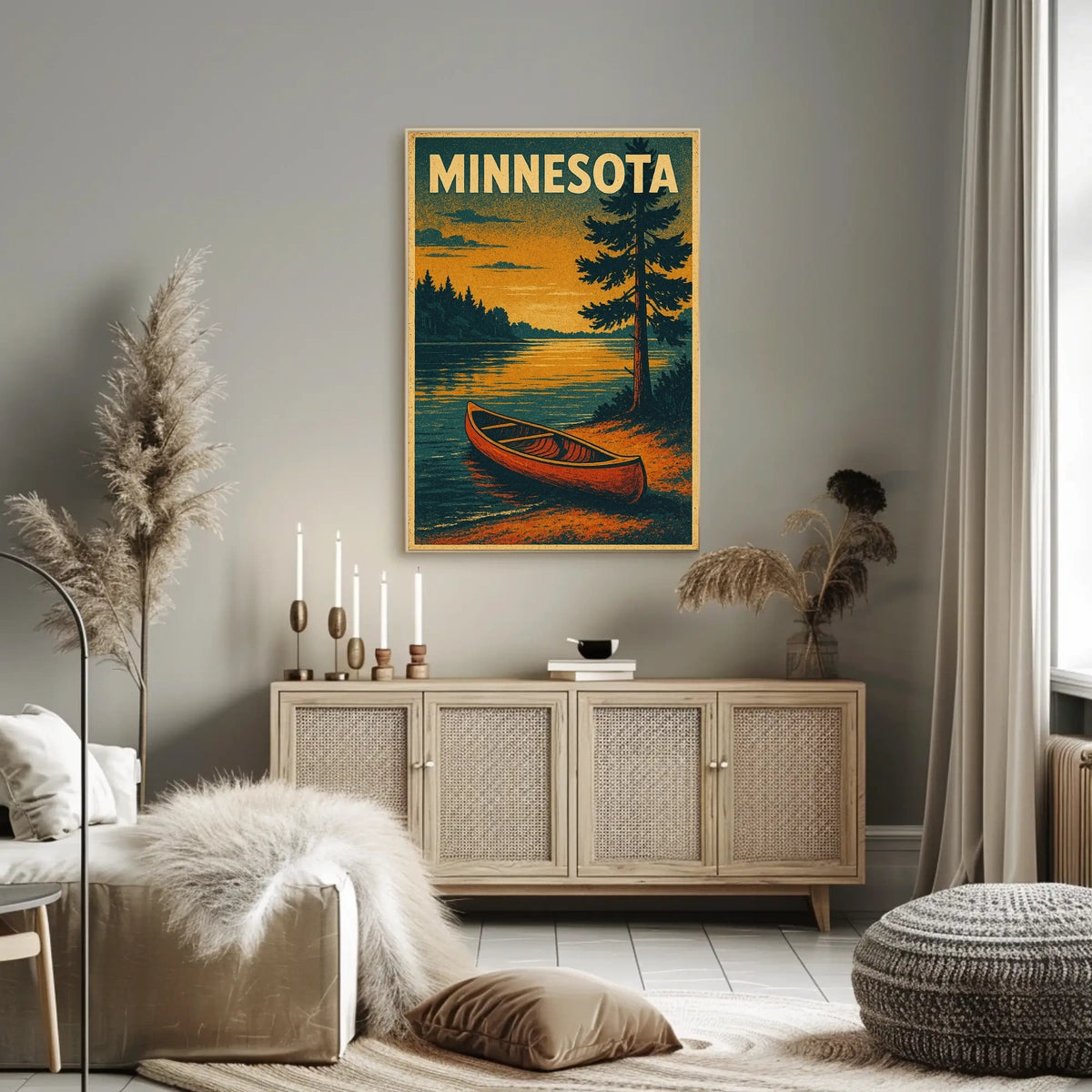 Minnesota Wilderness Poster
