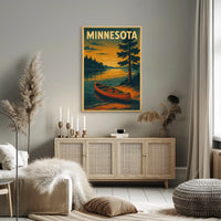 Minnesota Wilderness Poster