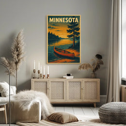 Minnesota Wilderness Poster