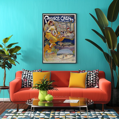 Palace Casino, Marseille Poster