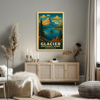 Glacier National Park Montana Poster