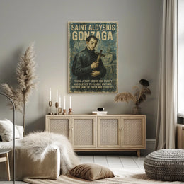 Saint Aloysius Gonzaga Poster