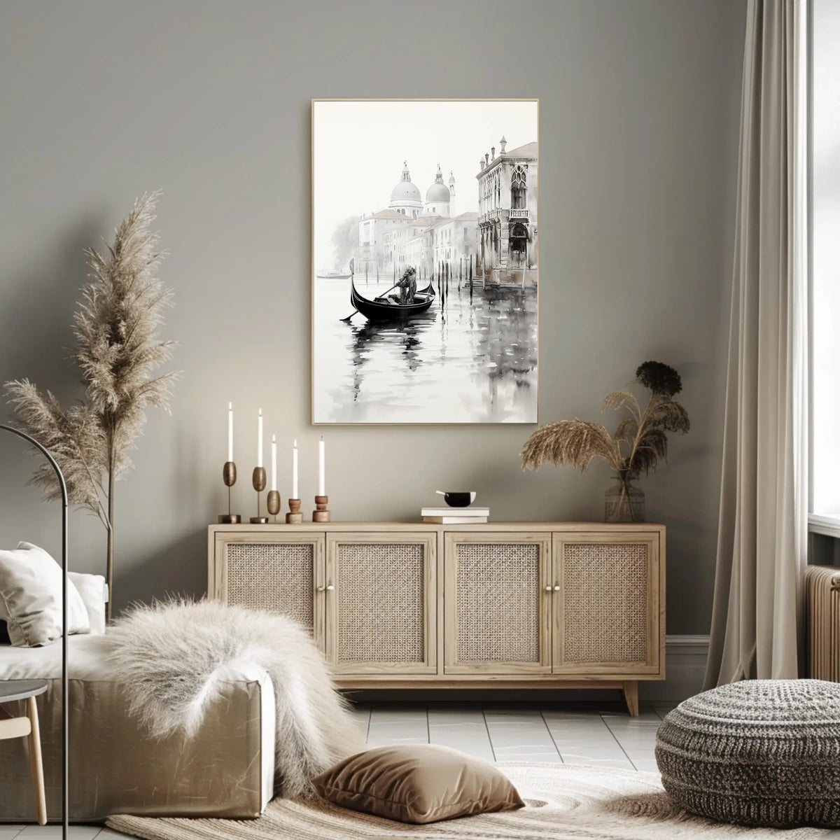 Venetian Gondola Adventure: Exquisite Cultural Heritage Poster