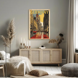 Germany Urban Charm Poster
