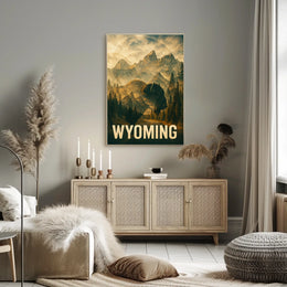 Wyoming Wilderness Poster