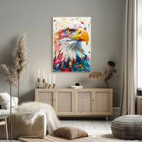 Mystical Elegance: Enchanting Pond Fantasy Art Poster PosterGoat