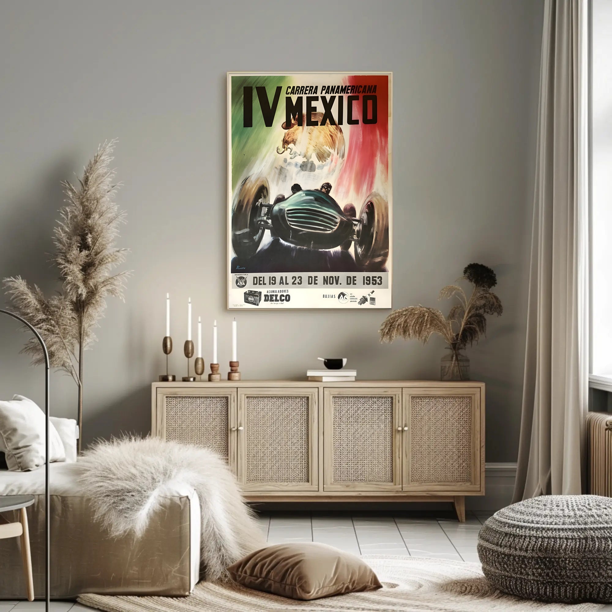 Carrera Panamericana 1953 Poster