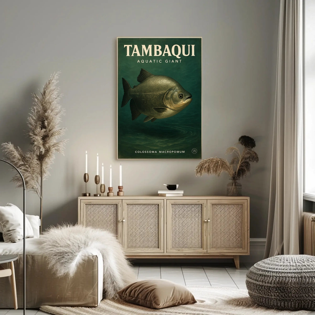 Tambaqui Aquatic Giant Poster