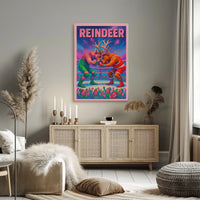 Reindeer Wrestling Showdown Poster