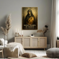 Saint Isabel Of France Poster