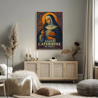 Saint Catherine of Siena Poster