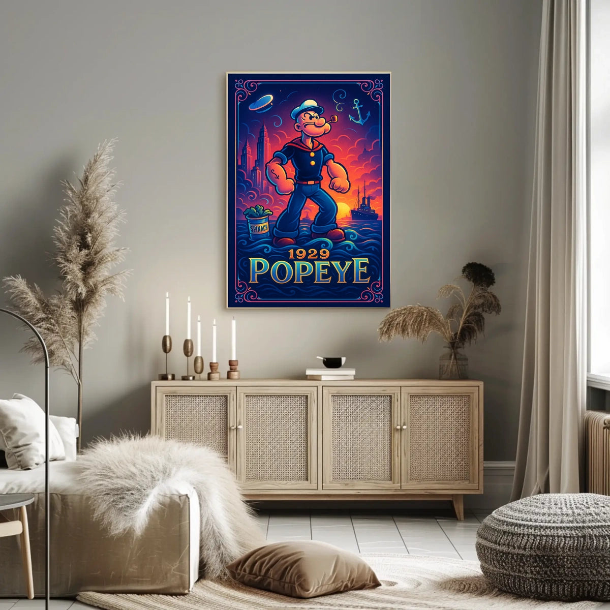 Popeye 1929 Art Poster POP-222