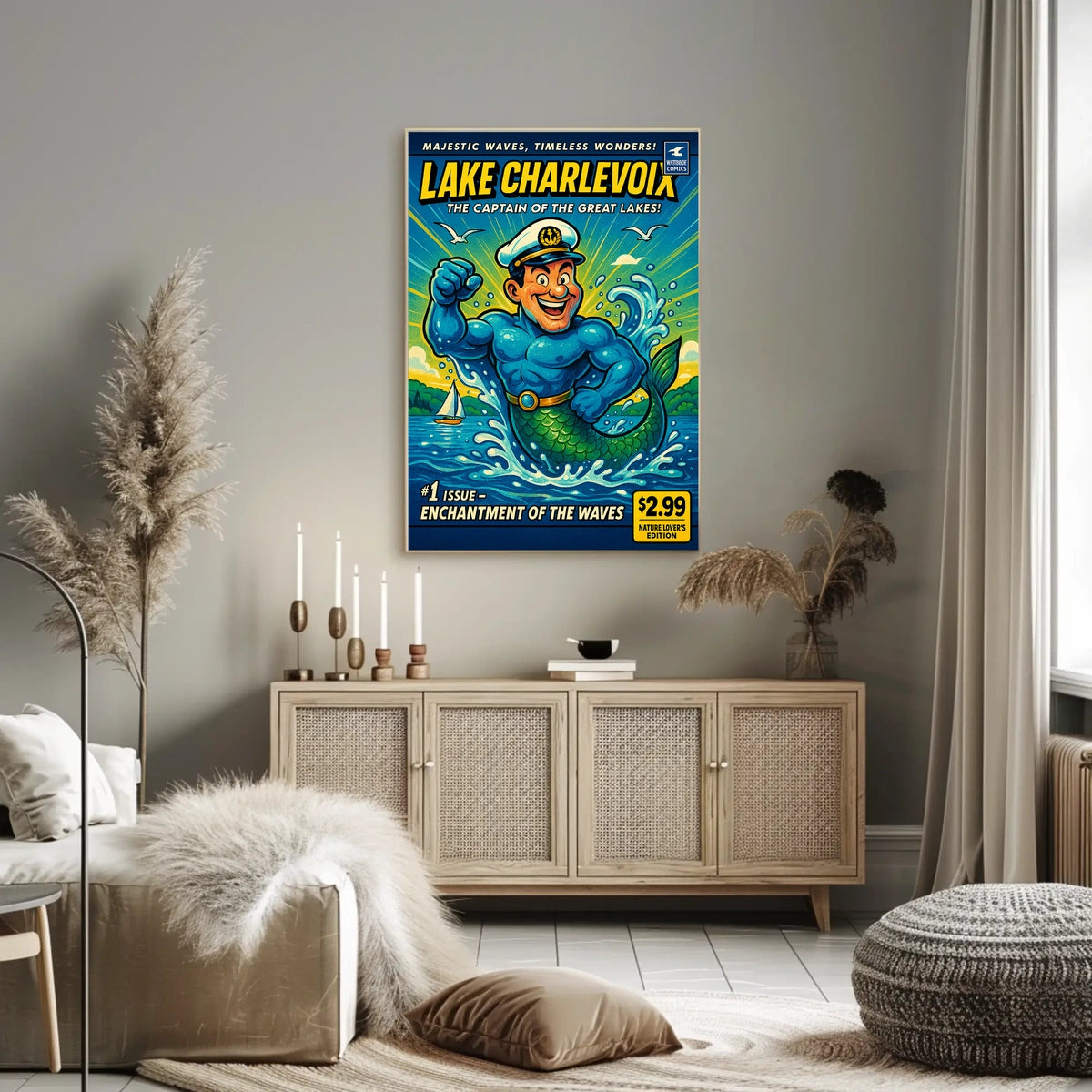 Lake Charlevoix The Captain Of The Poster
