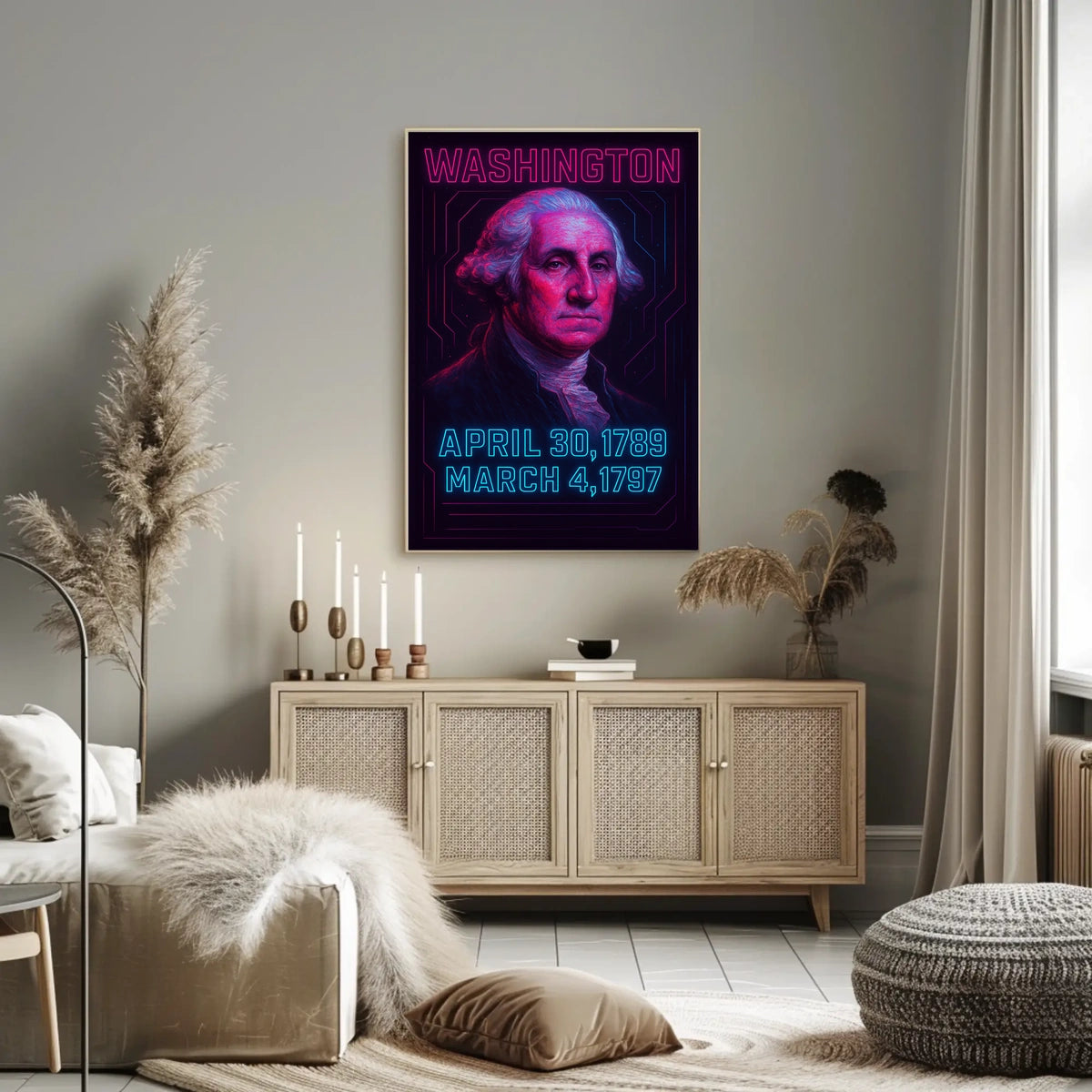 George Washington 1St President Poster