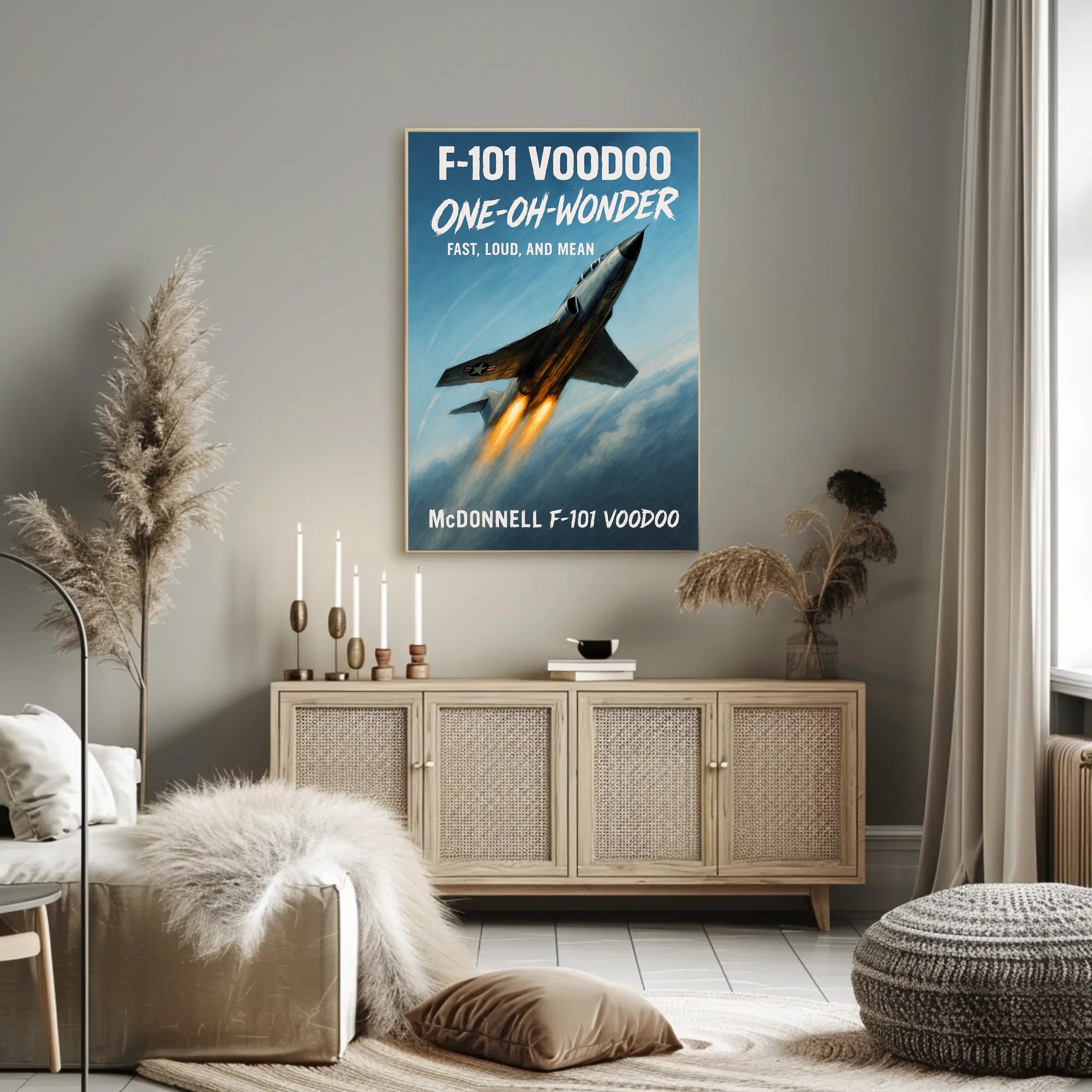 F-101 Voodoo One-Oh-Wonder Poster PosterGoat