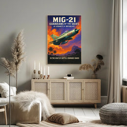 MIG-21 Guardians of the Skies Poster