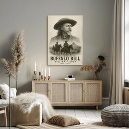 Buffalo Bill Wild West Tribute Cultural or Heritage Poster