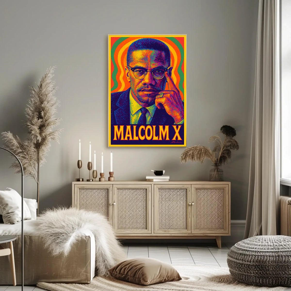 Malcolm X Poster
