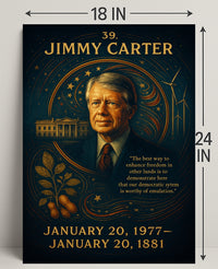 Jimmy Carter Civic Impact Gallery Print Poster PosterGoat