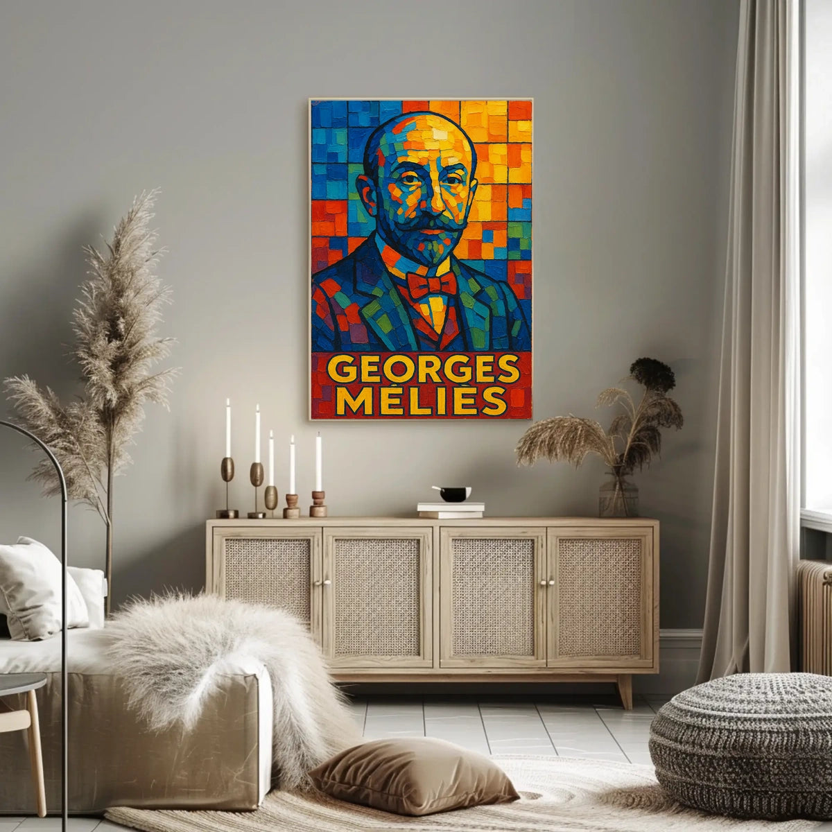 Georges Méliès A Vibrant Tribute Poster