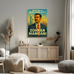 Zohra Mamdani Mayor of New York City Poster