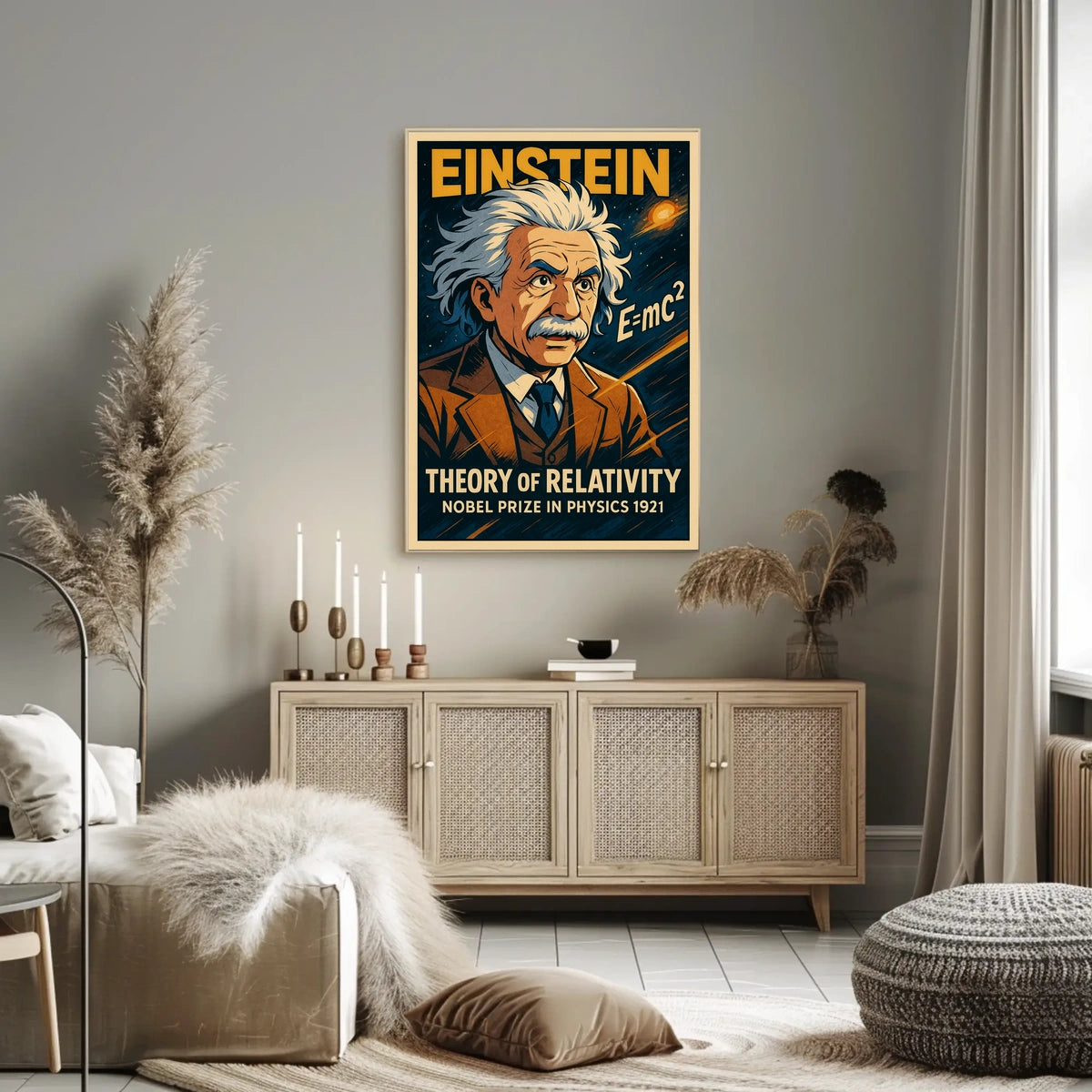 Einstein Theory Of Relativity Poster