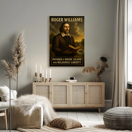 Roger Williams Founder Of Rhode Island Poster