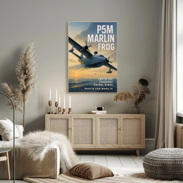 Martin P5M Marlin Last of the Seaborne Patrol Kings Poster PosterGoat