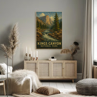 Kings Canyon National Park Poster