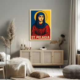 St. Pelagia Poster