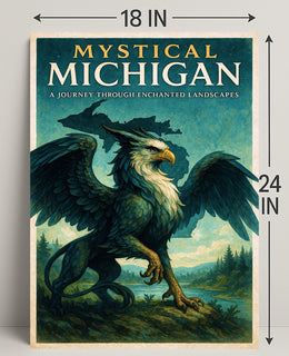 Mystical Michigan Poster PosterGoat