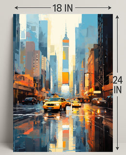Urban Reflections Poster PosterGoat
