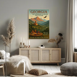 Georgia The Symphony Of Nature And Poster