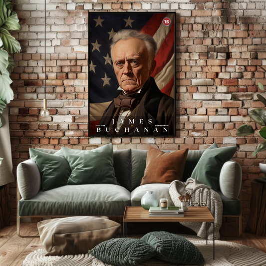 James Buchanan 15th President Of The United States Portrait