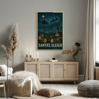 SantaS Sleigh Poster