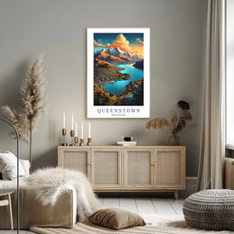 Scenic Queenstown Poster PosterGoat