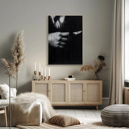 Knife Grip Art Print: Abstract or Artistic Poster PosterGoat