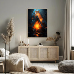 Geometric Inferno Poster