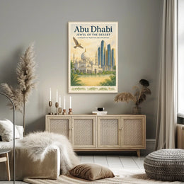 Abu Dhabi Jewel Tradition Meets Innovation Poster