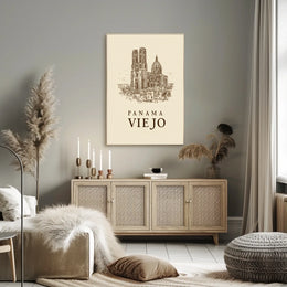 Panama Viejo Poster