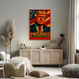 47th President Of The United States Poster Wall Art