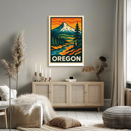 Oregon Landscape Poster