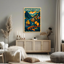Amalfi Coast Poster