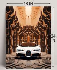 Futuristic Elegance Poster