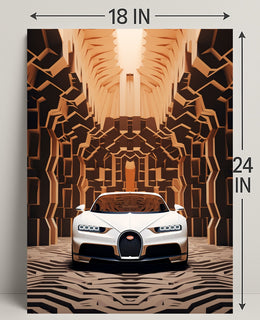 Futuristic Elegance Poster